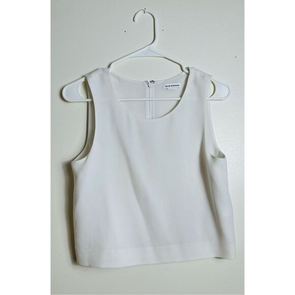 Club Monaco White Sleeveless Blouse - Picture 2 of 6